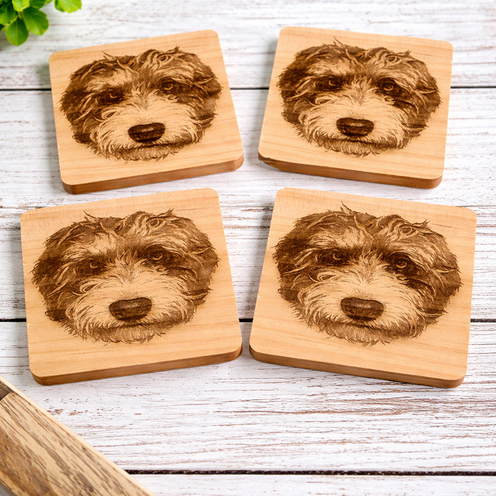 Wood Coaster - Square
