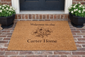 Custom door mat