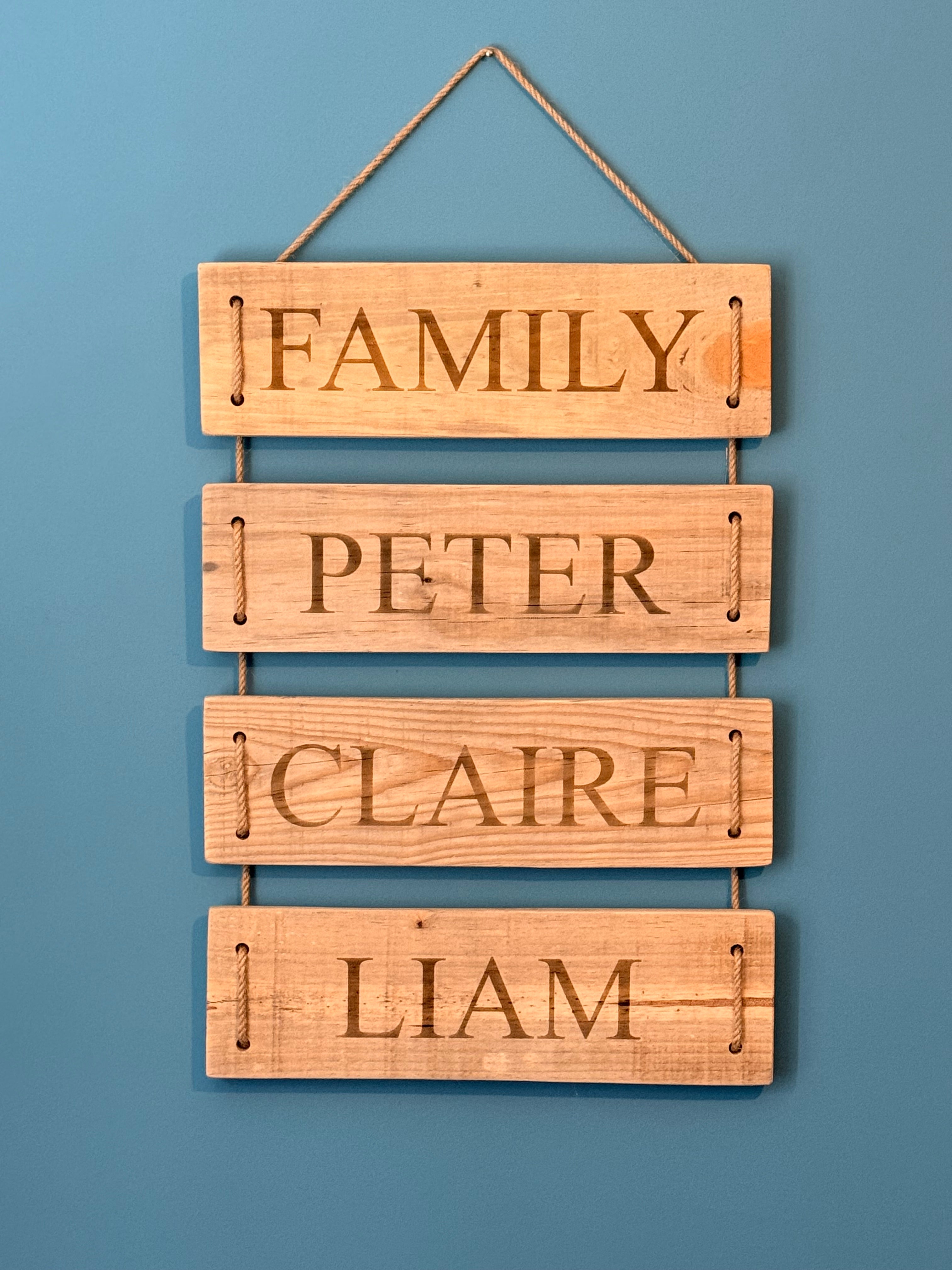 Family Name Sign