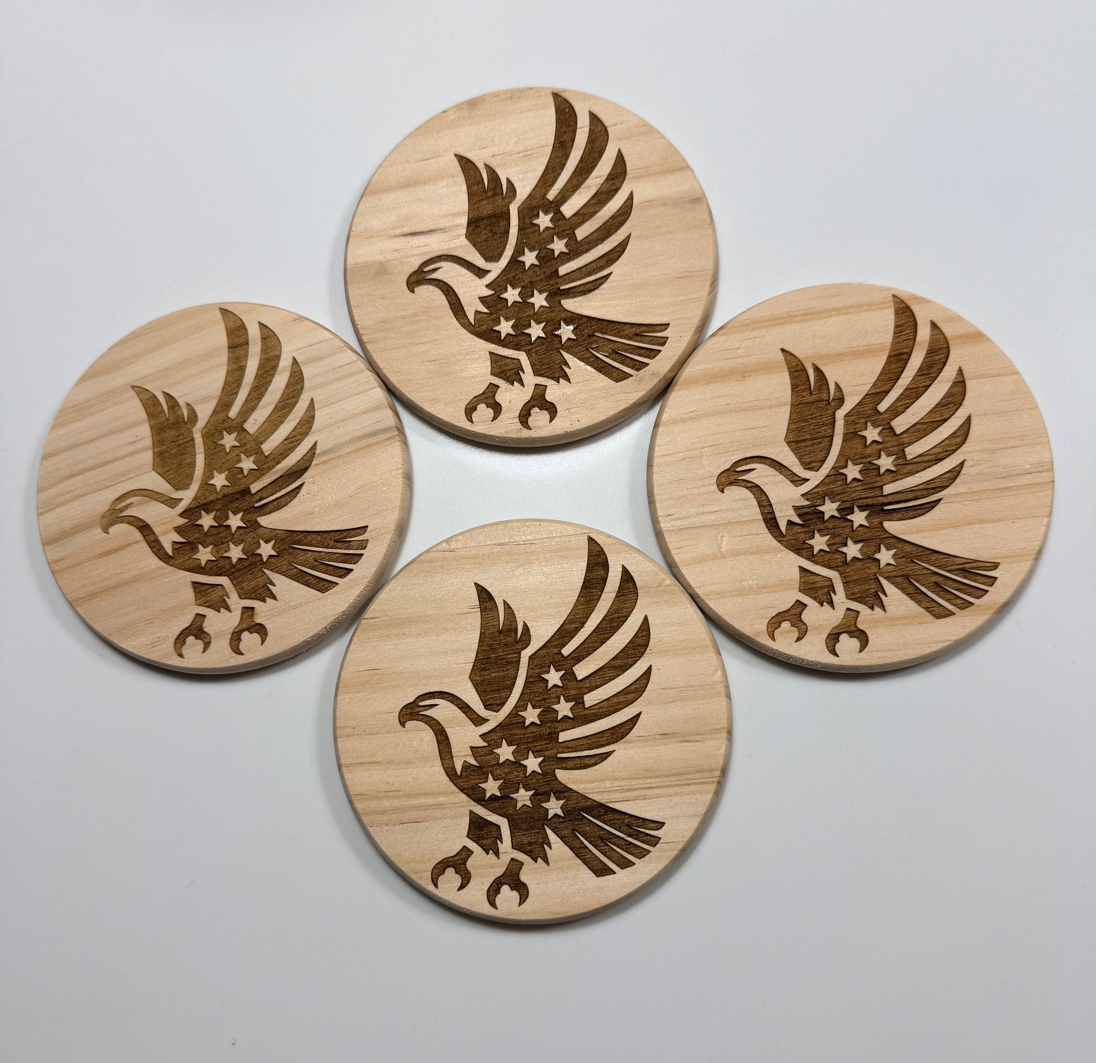 Wooden Coaster - Round