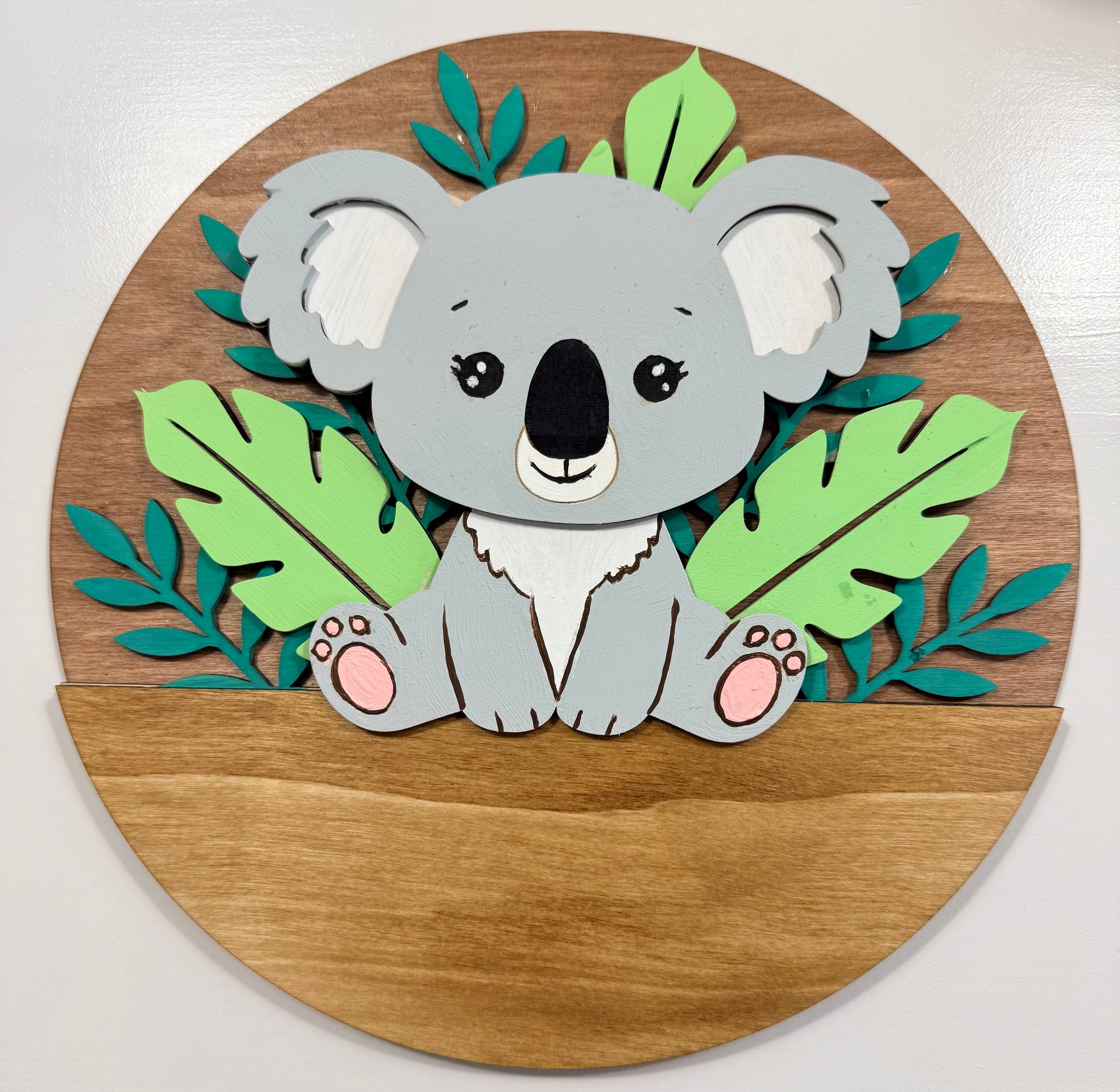 Custom Layered Baby Name Signs