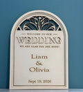 Personalized Wedding Welcome Sign