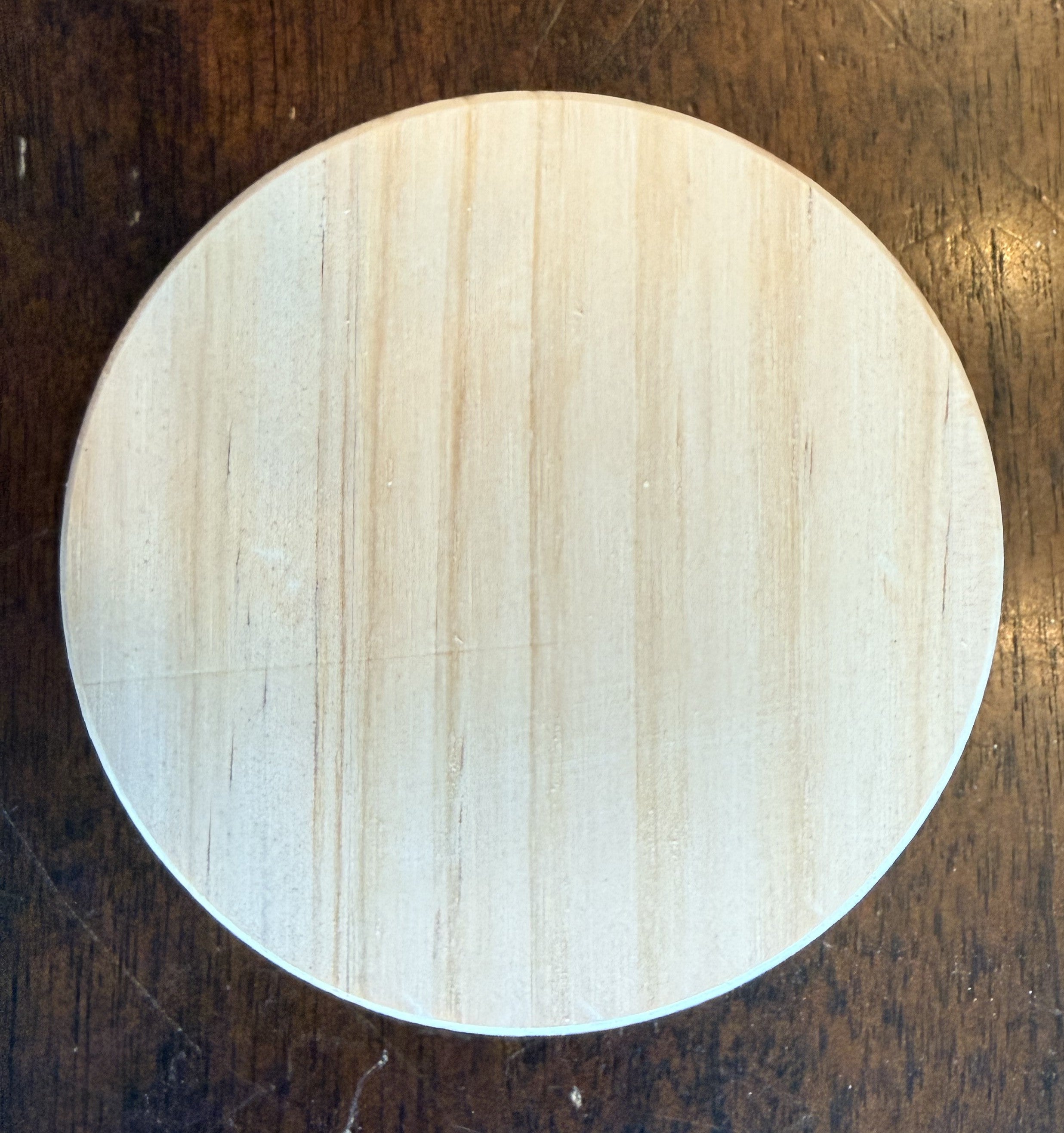 Wooden Coaster - Round