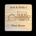 Wood Coaster - Square