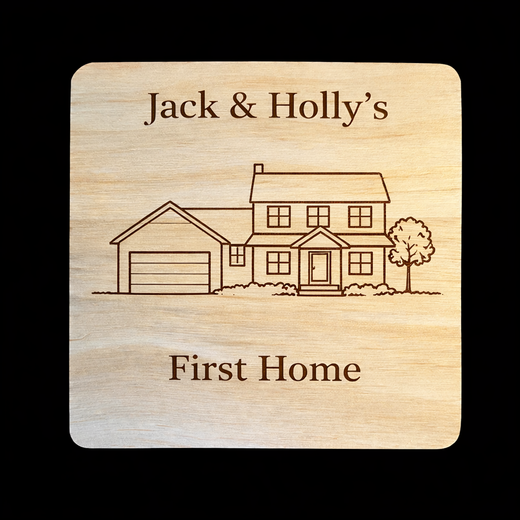 Wood Coaster - Square